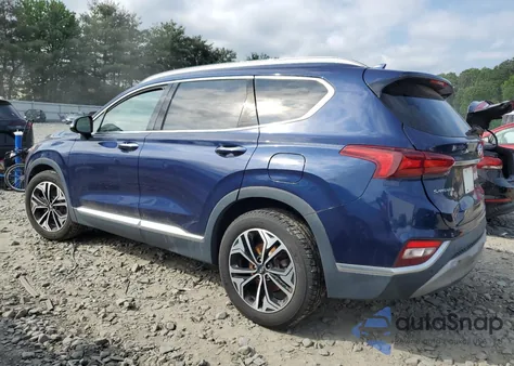 2019 Hyundai Santa Fe Limited from USA, damaged, VIN 5NMS5CAA5KH074326